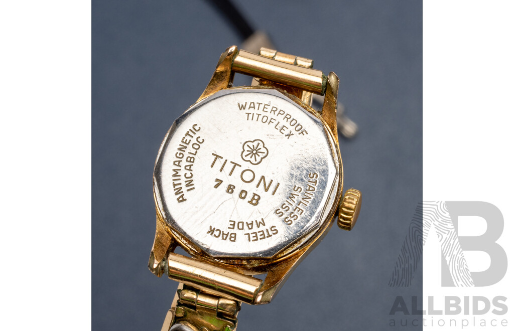 Vintage Titoni Swiss Made, Quartz, Elite, Guess Watches - Lot of 4