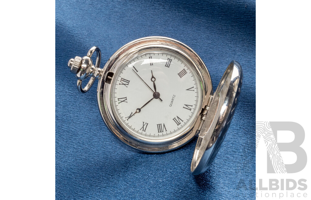 Vintage Rare Ed Hardy Watch, Vintage Jarvis Walker Watch, Eagle Pocket Watch - Lot of 3