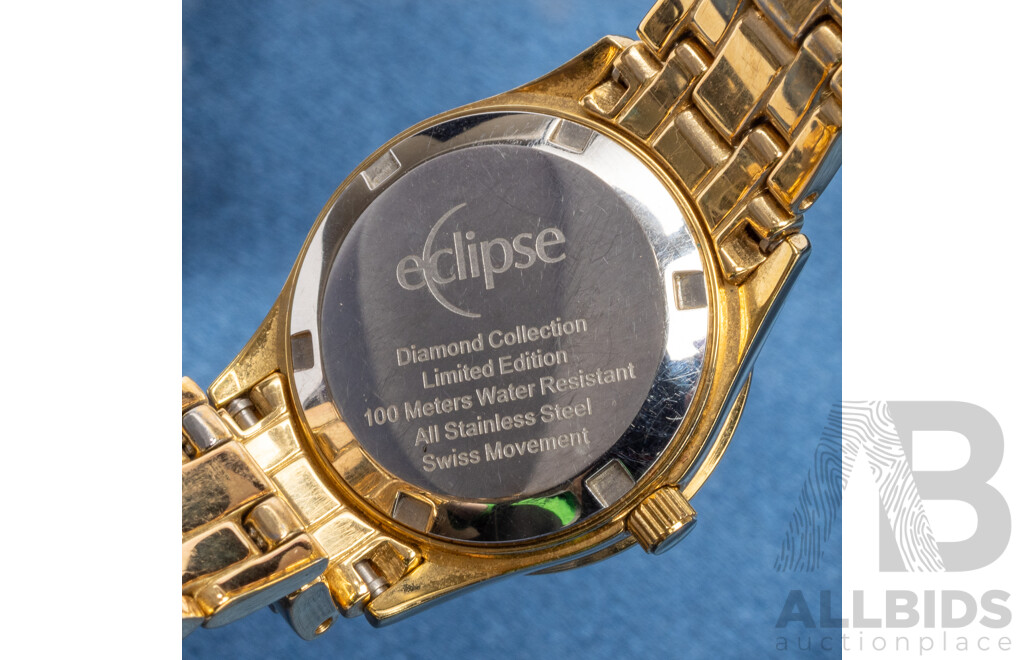 Ladies Rare Eclipse Diamond Collection Limited Edition Quartz Watch