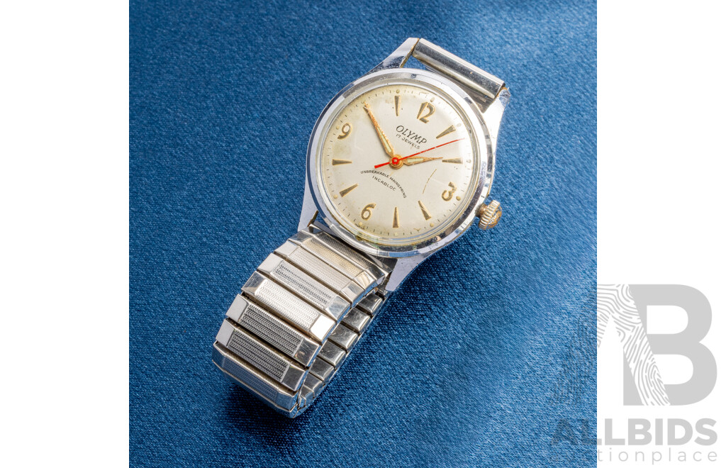 Vintage Olymp 17 Jewels Swissmade Men's Watch