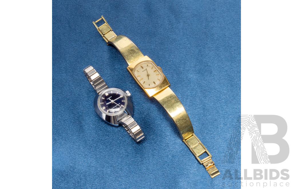 Vintage Womens Timex and Seiko Watches - Lot of 2