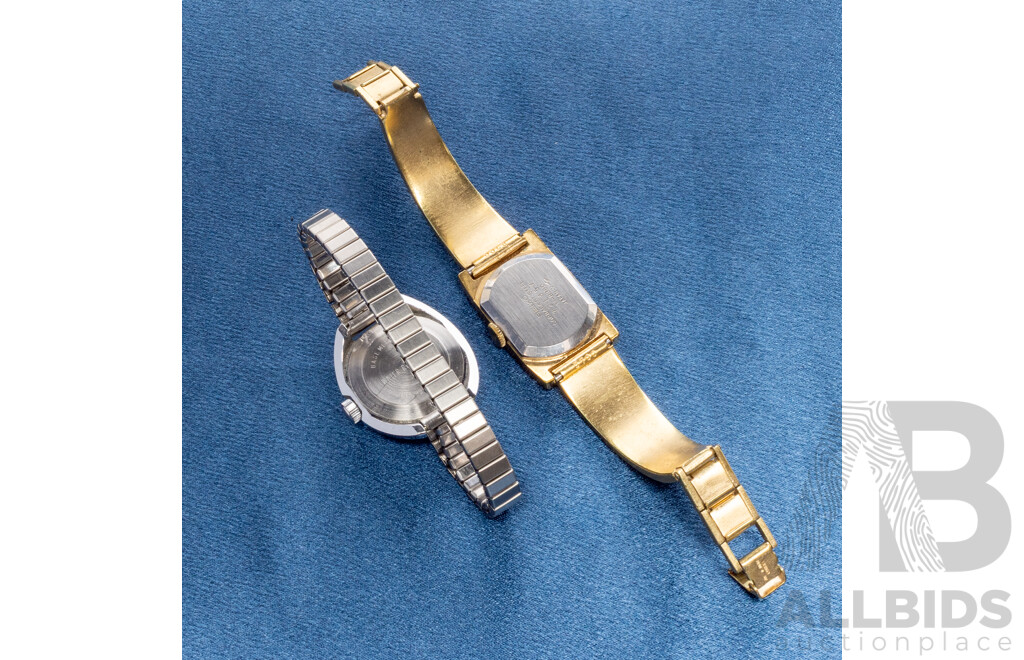 Vintage Womens Timex and Seiko Watches - Lot of 2