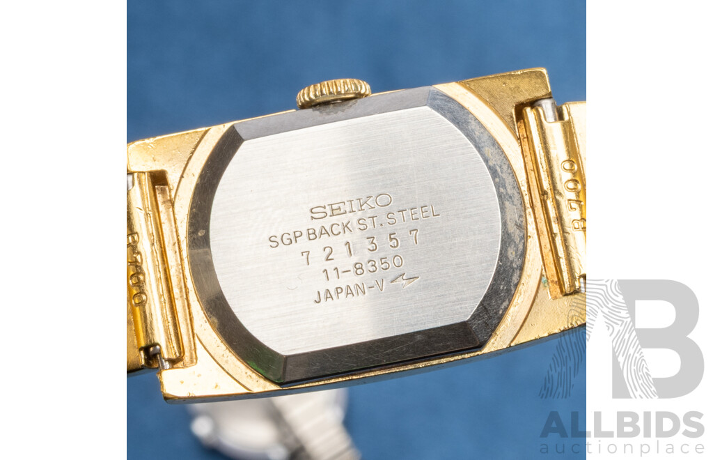 Vintage Womens Timex and Seiko Watches - Lot of 2