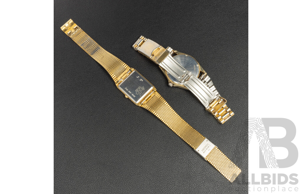 Vintage Mens Seiko Watches - Lot of 2