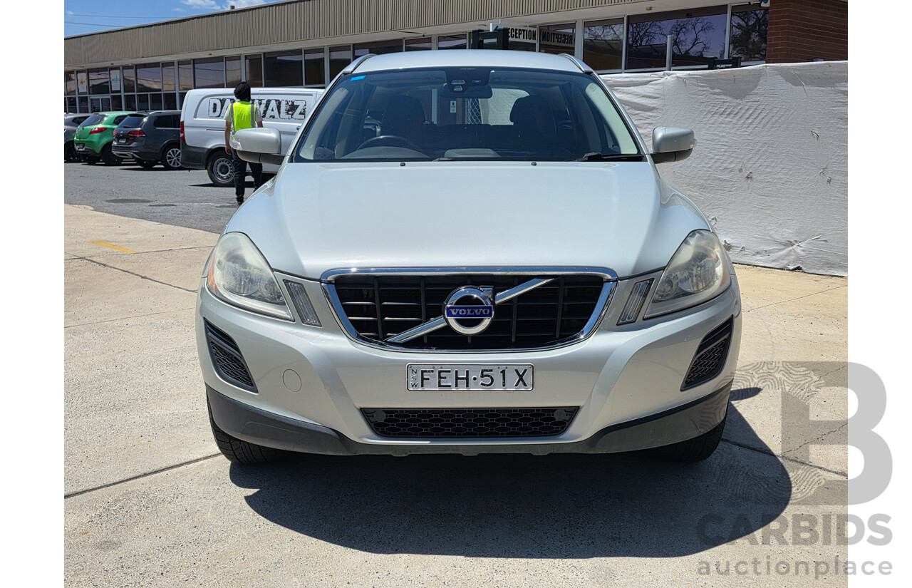 7/2010 Volvo XC60 D5 2.4 DZ MY10 4d Wagon White Turbo Diesel 2.4L