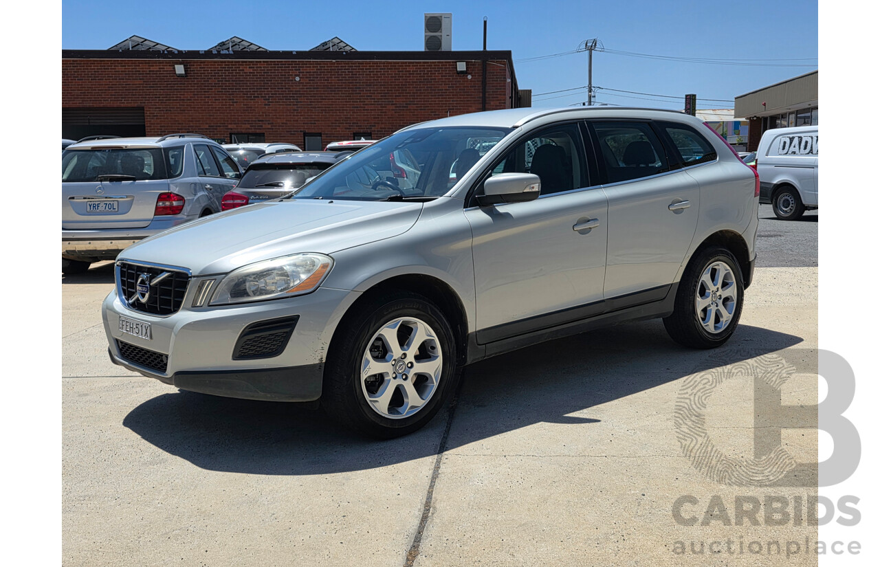 7/2010 Volvo XC60 D5 2.4 DZ MY10 4d Wagon White Turbo Diesel 2.4L