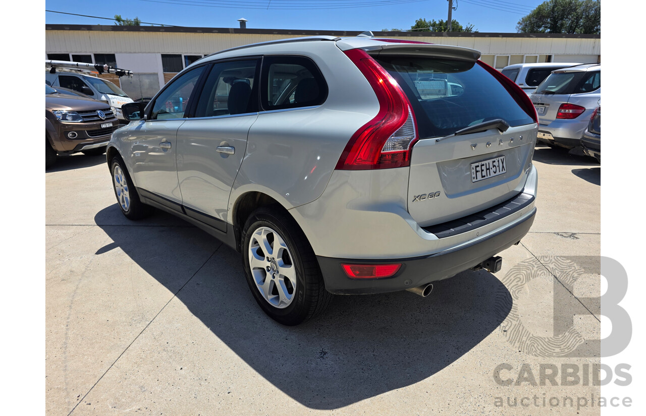 7/2010 Volvo XC60 D5 2.4 DZ MY10 4d Wagon White Turbo Diesel 2.4L