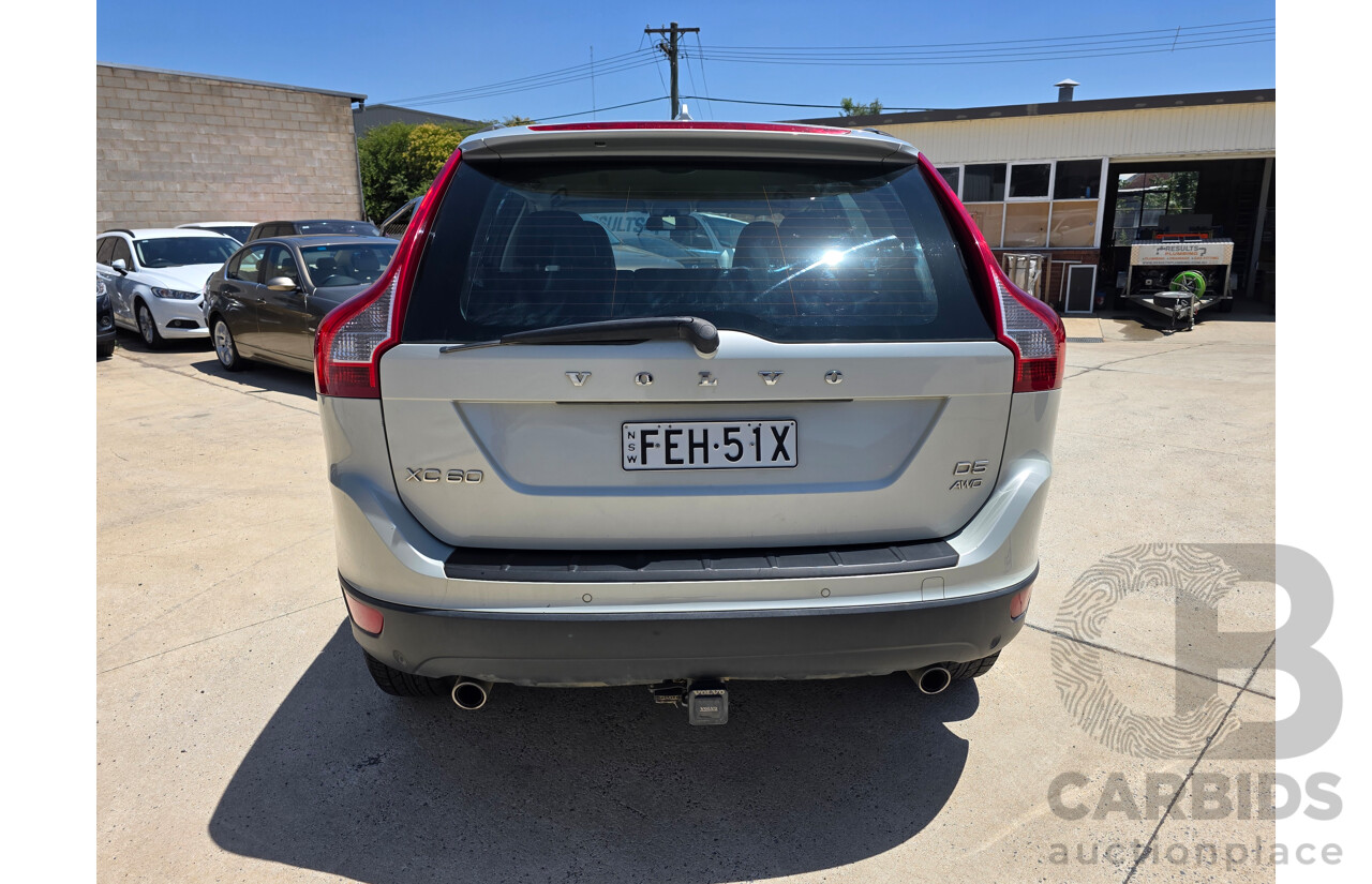 7/2010 Volvo XC60 D5 2.4 DZ MY10 4d Wagon White Turbo Diesel 2.4L