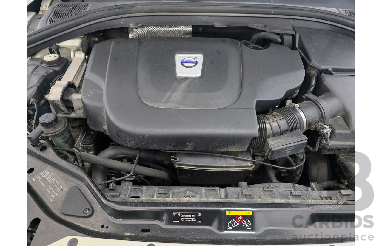7/2010 Volvo XC60 D5 2.4 DZ MY10 4d Wagon White Turbo Diesel 2.4L