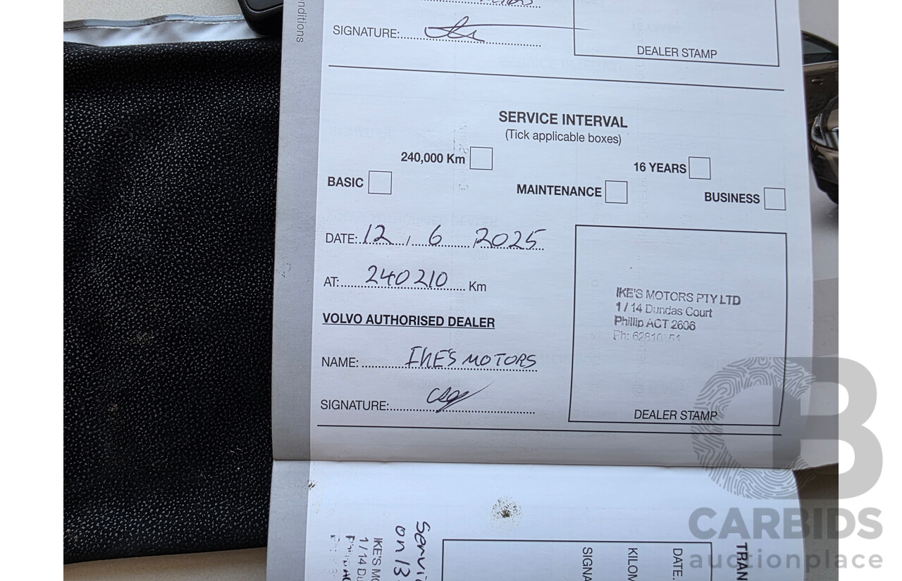 7/2010 Volvo XC60 D5 2.4 DZ MY10 4d Wagon White Turbo Diesel 2.4L