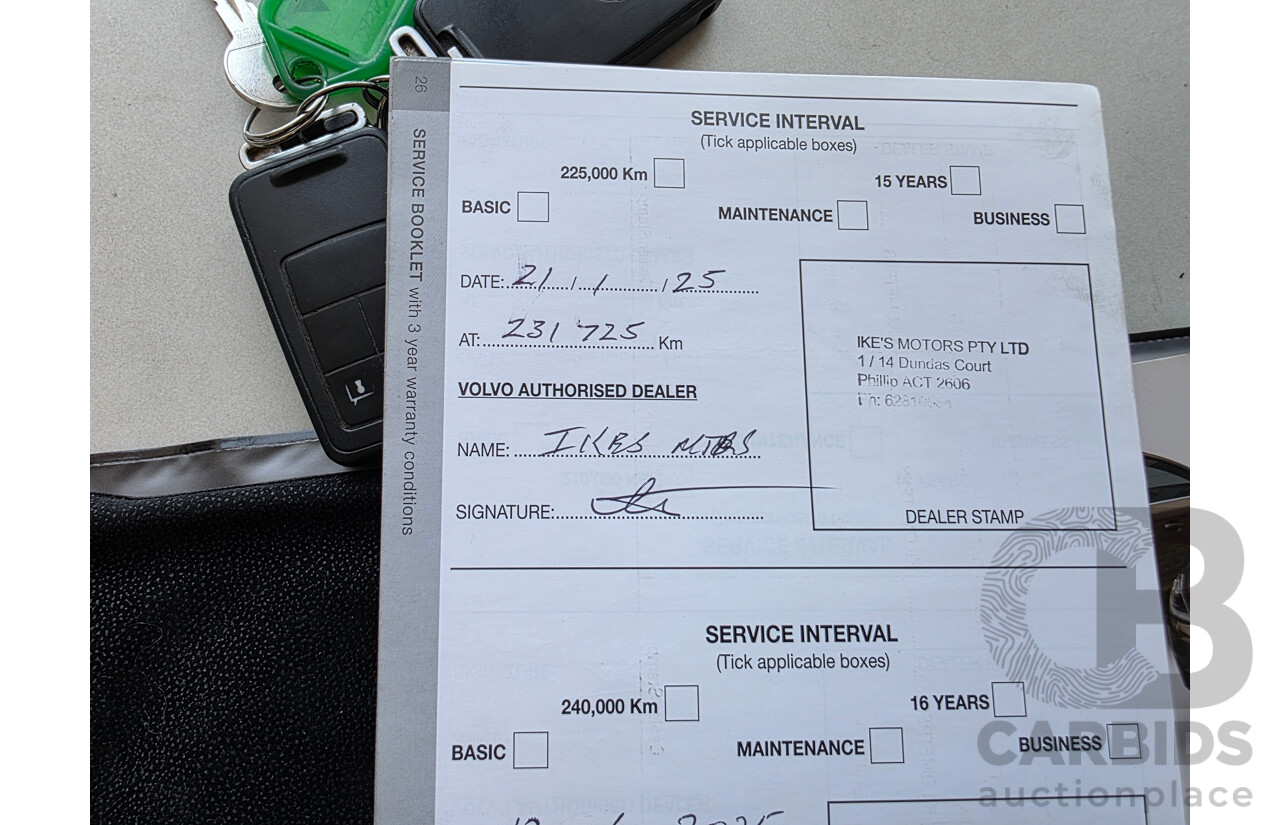 7/2010 Volvo XC60 D5 2.4 DZ MY10 4d Wagon White Turbo Diesel 2.4L