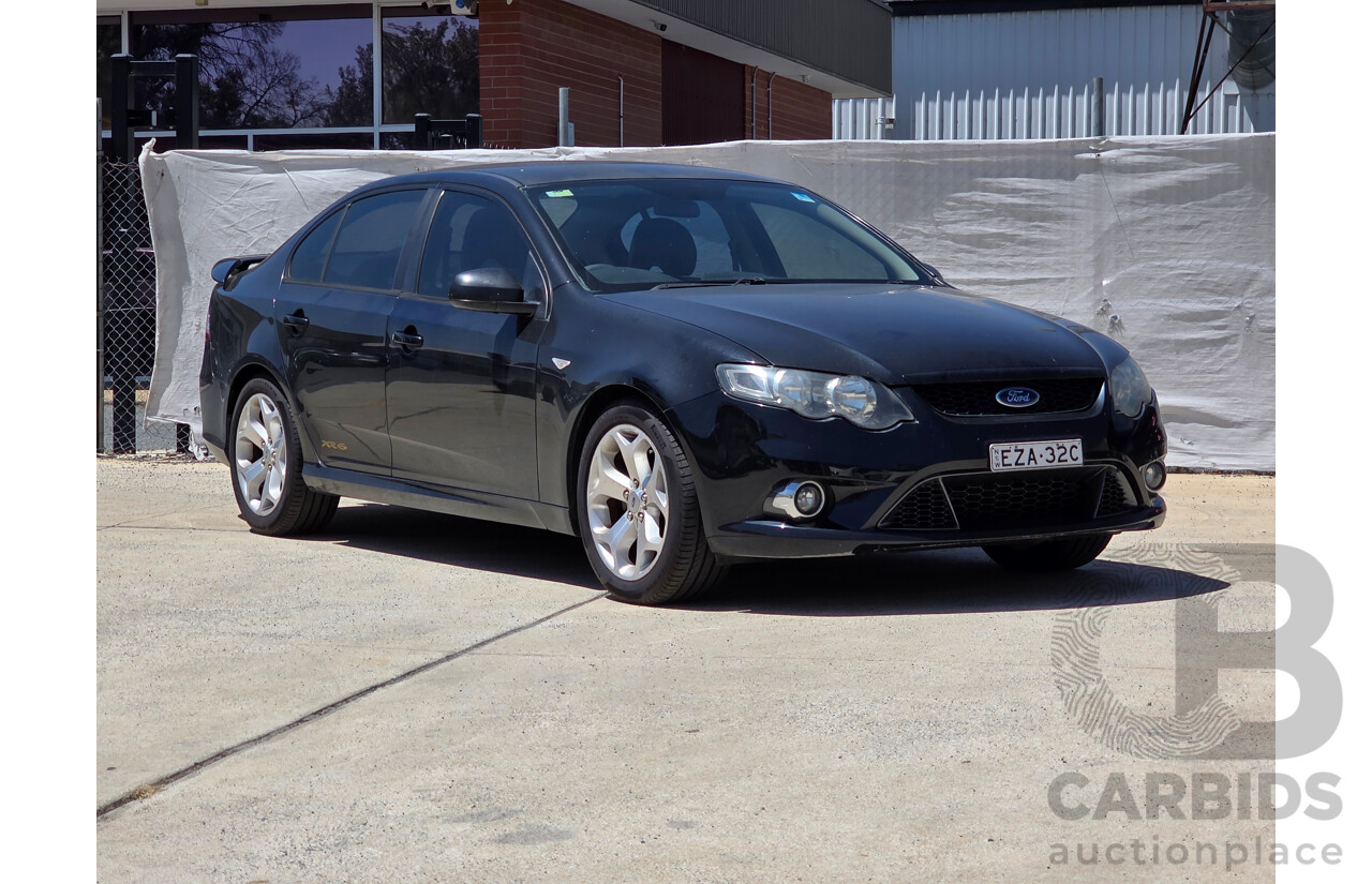 9/2011 Ford Falcon XR6 Limited Edition FG UPGRADE 4d Sedan Black 4.0L