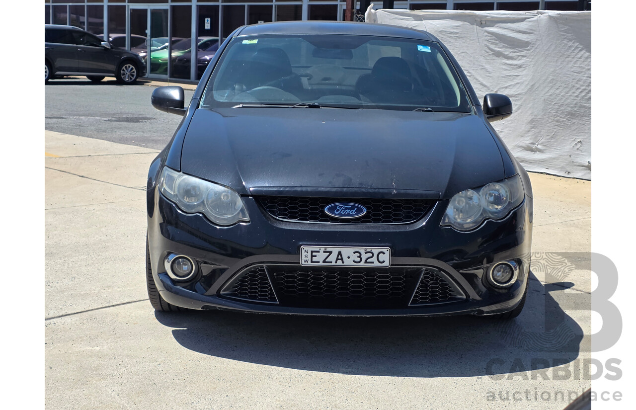 9/2011 Ford Falcon XR6 Limited Edition FG UPGRADE 4d Sedan Black 4.0L