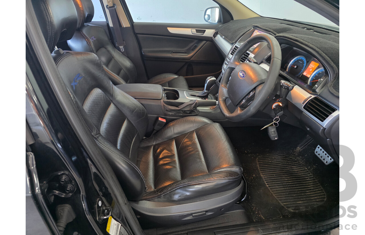 9/2011 Ford Falcon XR6 Limited Edition FG UPGRADE 4d Sedan Black 4.0L