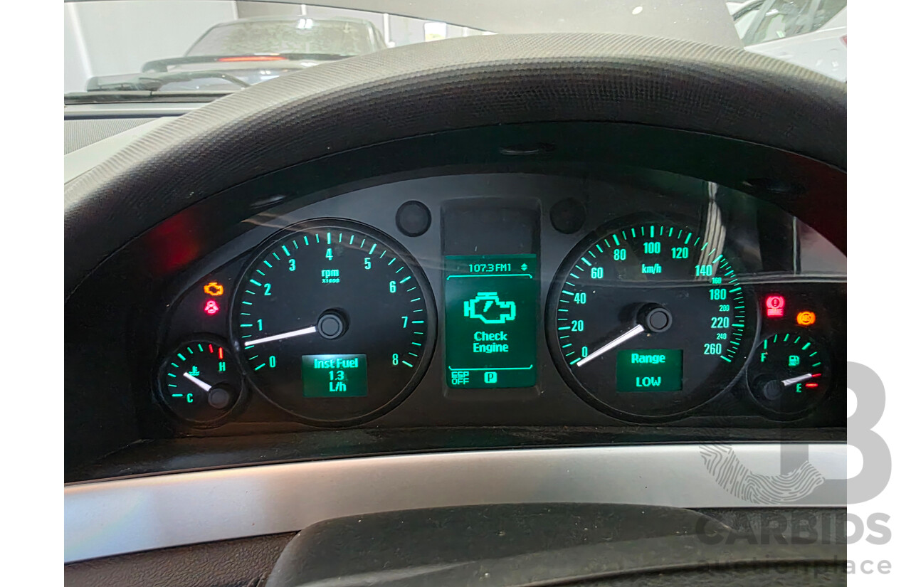 11/2008 Holden Berlina VE MY08 4d Wagon Grey 3.6L