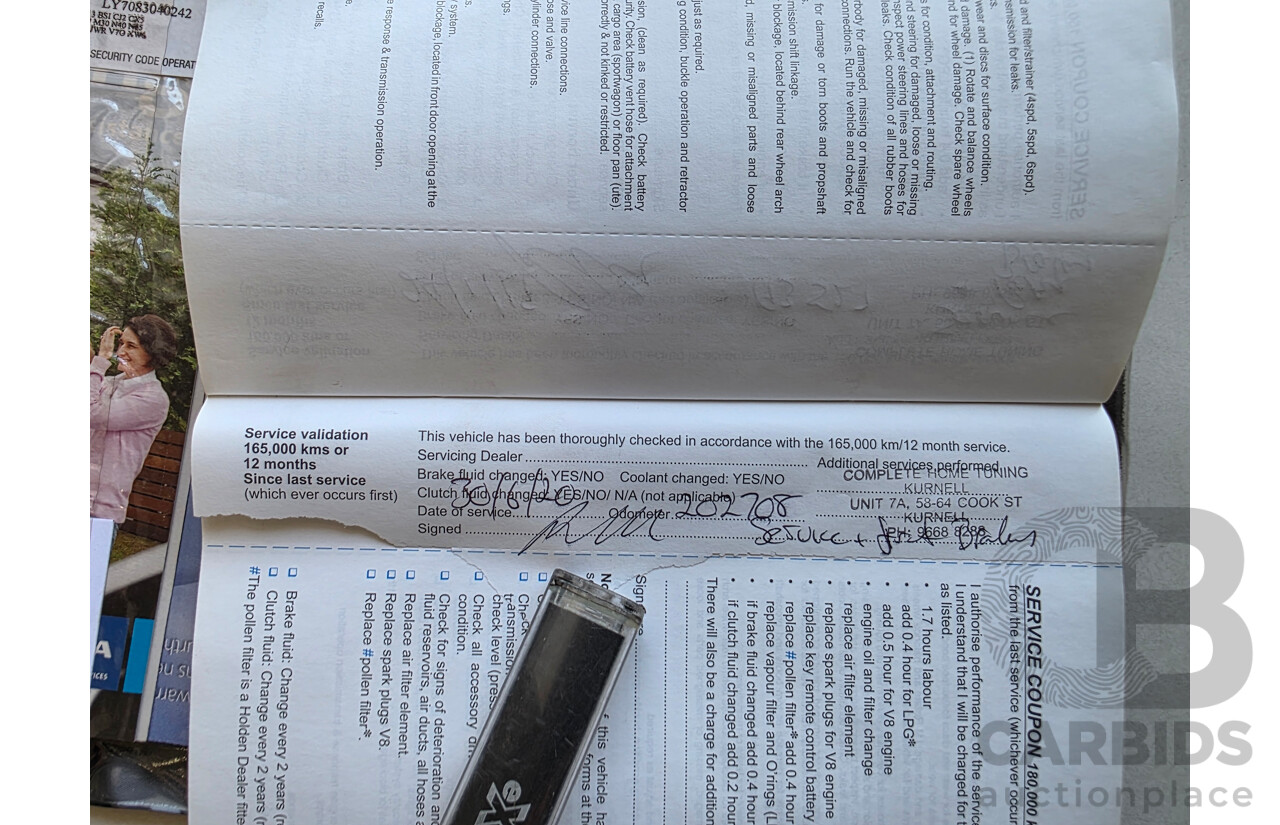 11/2008 Holden Berlina VE MY08 4d Wagon Grey 3.6L