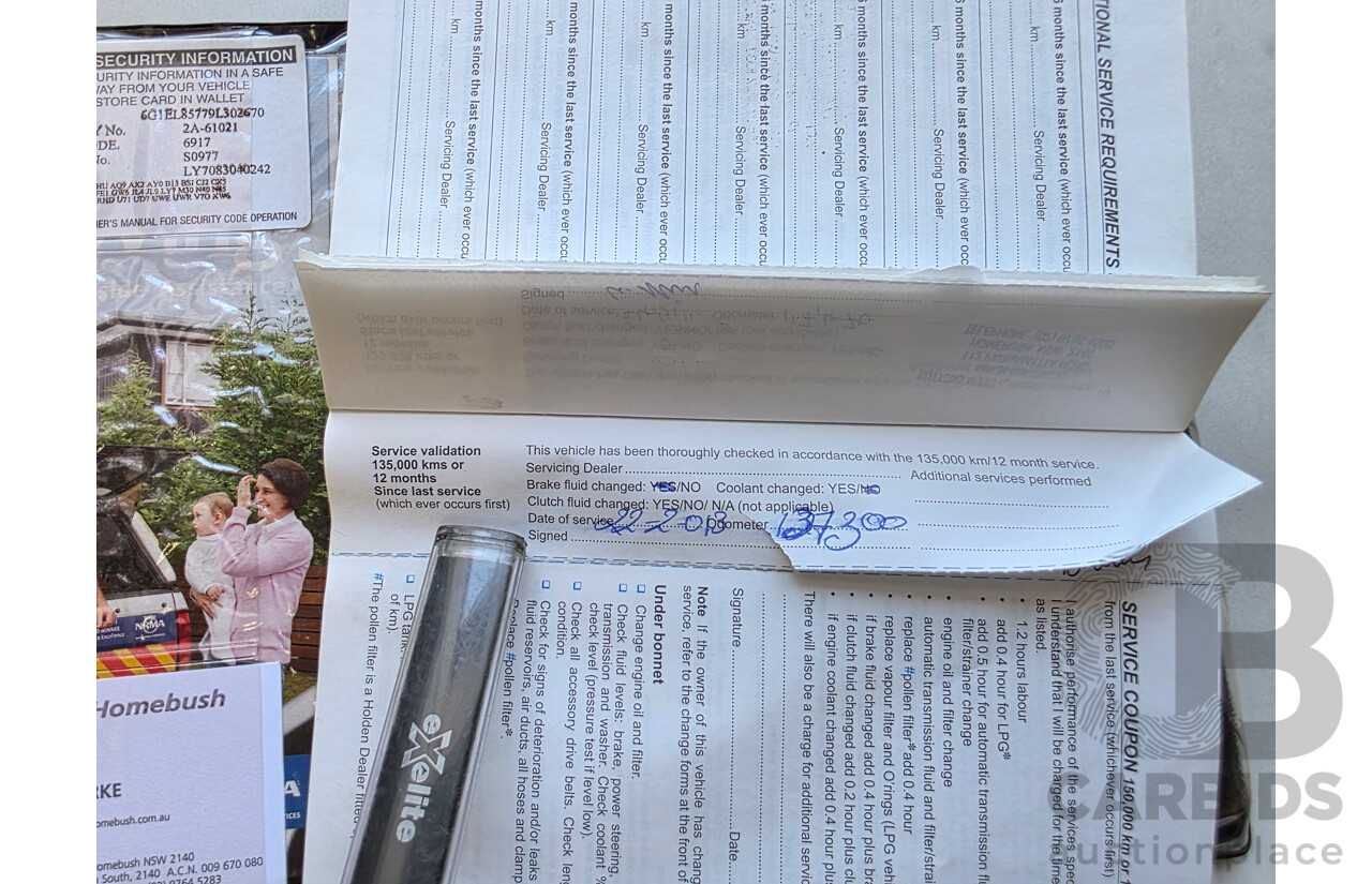 11/2008 Holden Berlina VE MY08 4d Wagon Grey 3.6L