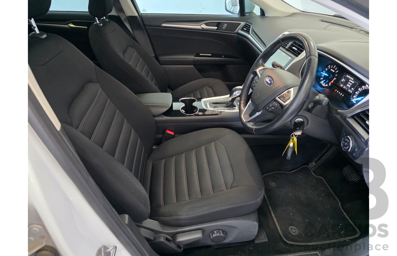 08/2016 Ford Mondeo Ambiente TDCi MD 4D Wagon Frozen White Turbo Diesel 2.0L