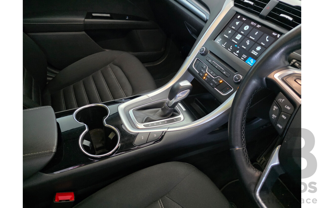 08/2016 Ford Mondeo Ambiente TDCi MD 4D Wagon Frozen White Turbo Diesel 2.0L