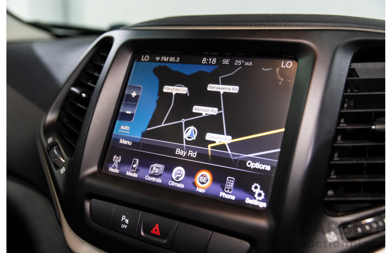 7/2014 Jeep Cherokee Longitude (4x4) KL MY15 4d Wagon Brilliant Black Pearl 3.2L