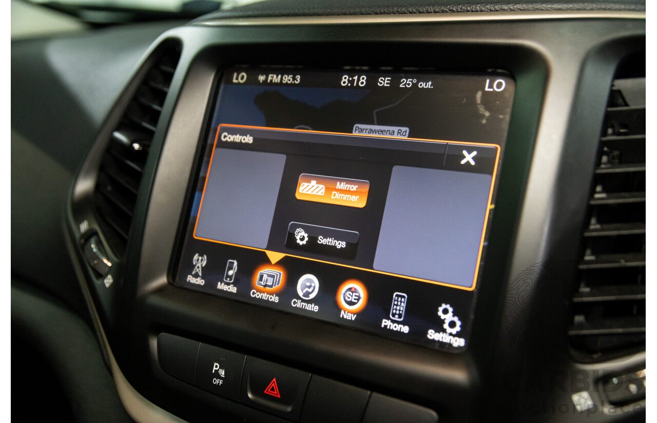 7/2014 Jeep Cherokee Longitude (4x4) KL MY15 4d Wagon Brilliant Black Pearl 3.2L