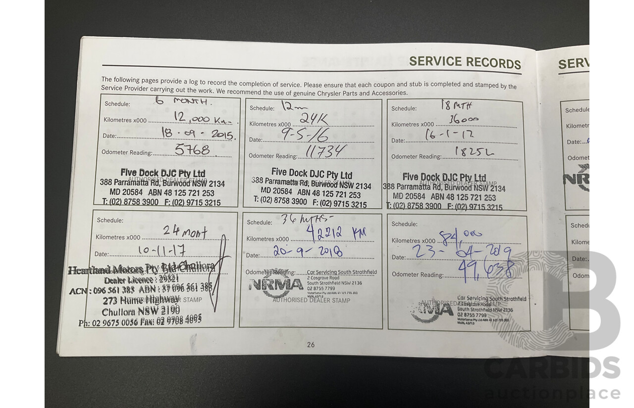 7/2014 Jeep Cherokee Longitude (4x4) KL MY15 4d Wagon Brilliant Black Pearl 3.2L