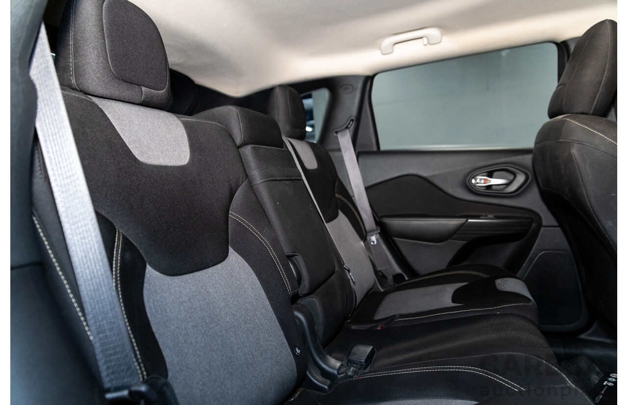 7/2014 Jeep Cherokee Longitude (4x4) KL MY15 4d Wagon Brilliant Black Pearl 3.2L