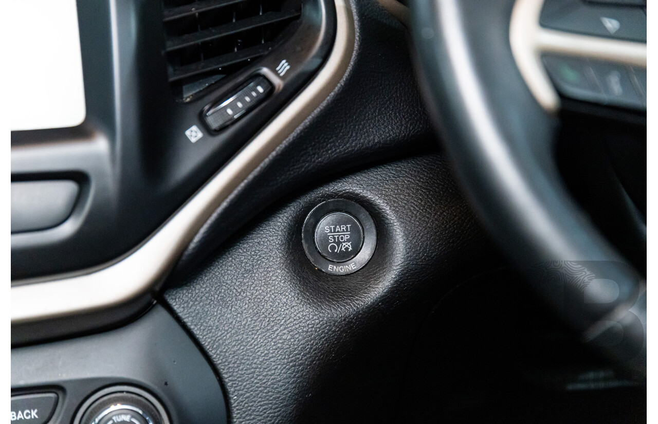 7/2014 Jeep Cherokee Longitude (4x4) KL MY15 4d Wagon Brilliant Black Pearl 3.2L