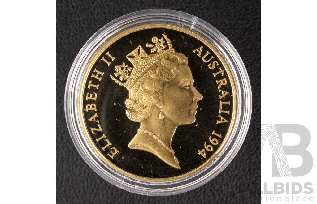 Australian RAM 1994 Proof Five Dollar Coin, Enfranchise of Women 28 grams Bronze Alloy
