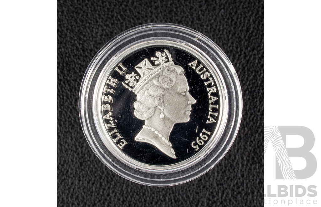 Australian RAM 1995 RAM One Dollar Proof Coin, Waltzing Matilda