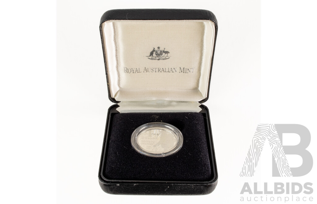 Australian RAM 1995 RAM One Dollar Proof Coin, Waltzing Matilda