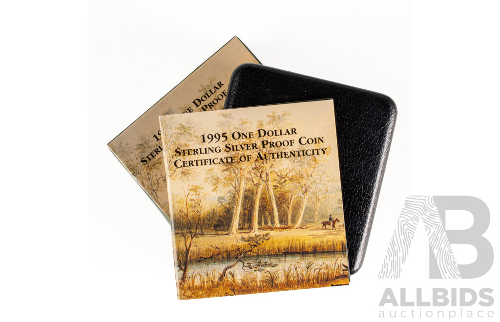 Australian RAM 1995 RAM One Dollar Proof Coin, Waltzing Matilda