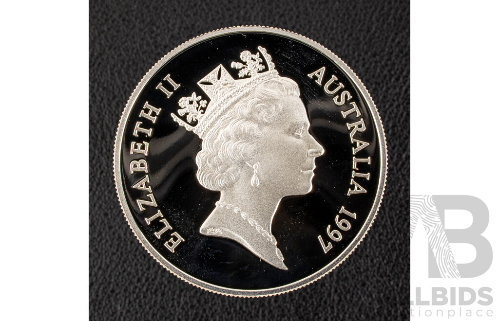 Australian RAM 1997 Silver One Dollar Coin, Old Parliament House