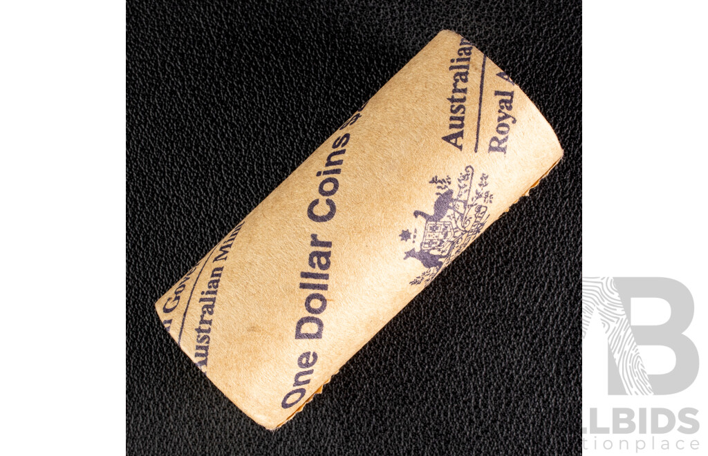 Australian 2024 One Dollar coin Roll, King Charles lll