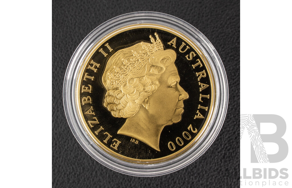 Australian 2000 Five Dollar Proof Coin, Phar Lap 