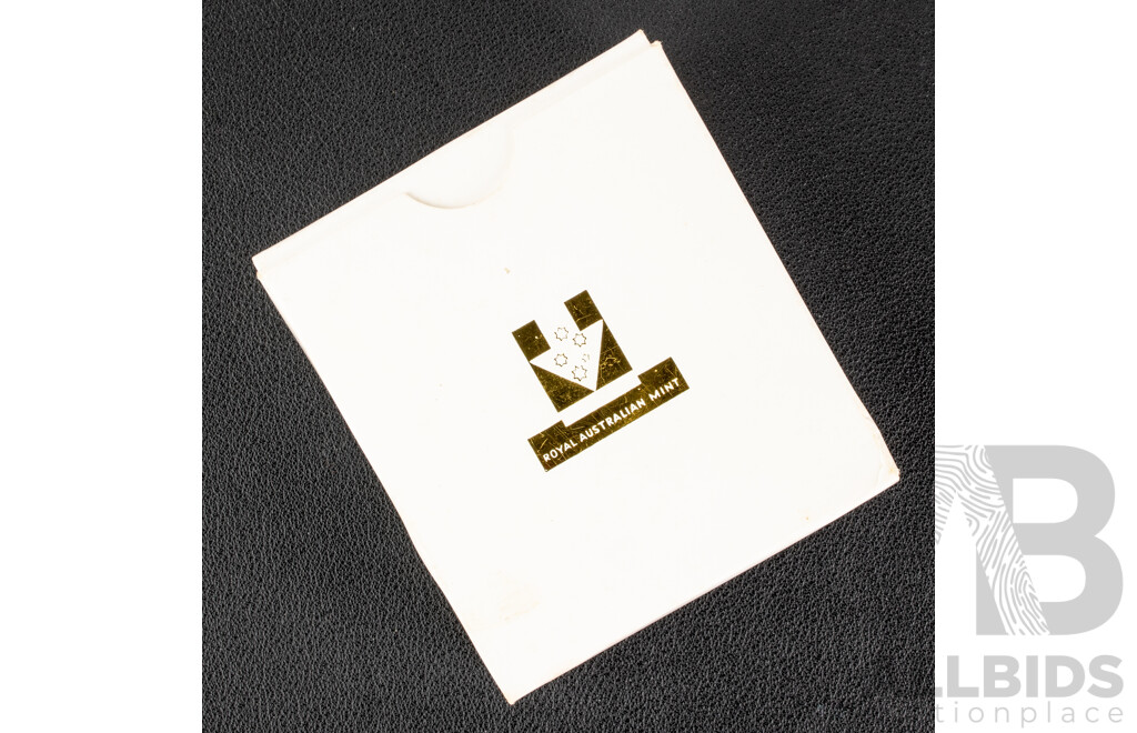 Australian 1984 Proof One Dollar Coin, First Year Issue