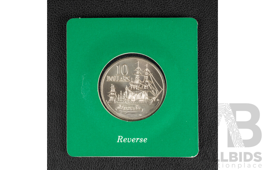 Australian RAM 1988 Silver Ten Dollar coin, Bicentennial
