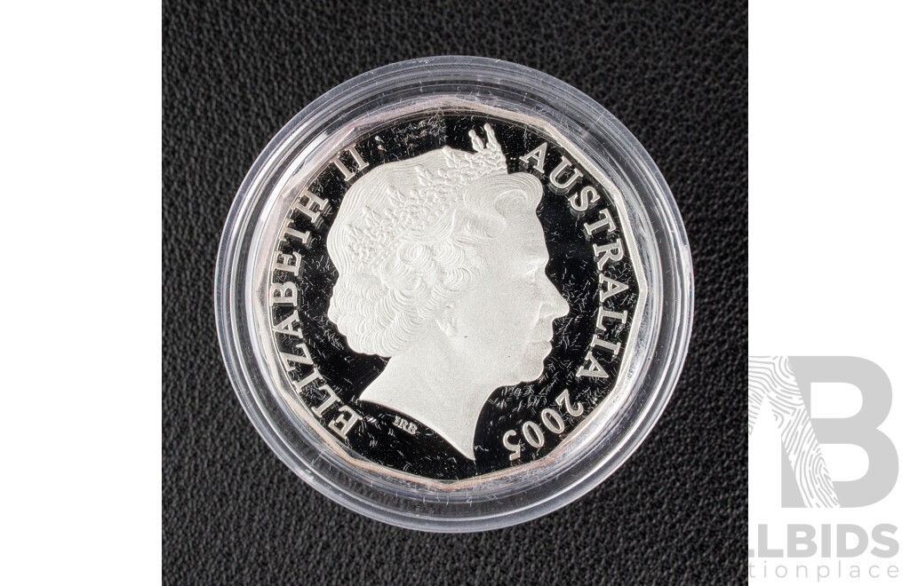 Australian 2006 Proof Fifty Cent Coin Melbourne Commonwealth Games