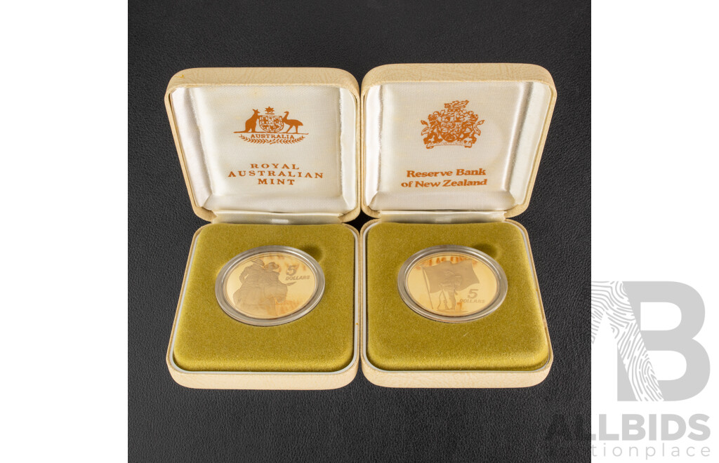 Australian 1990 ANZAC 75th Commemorative coin set