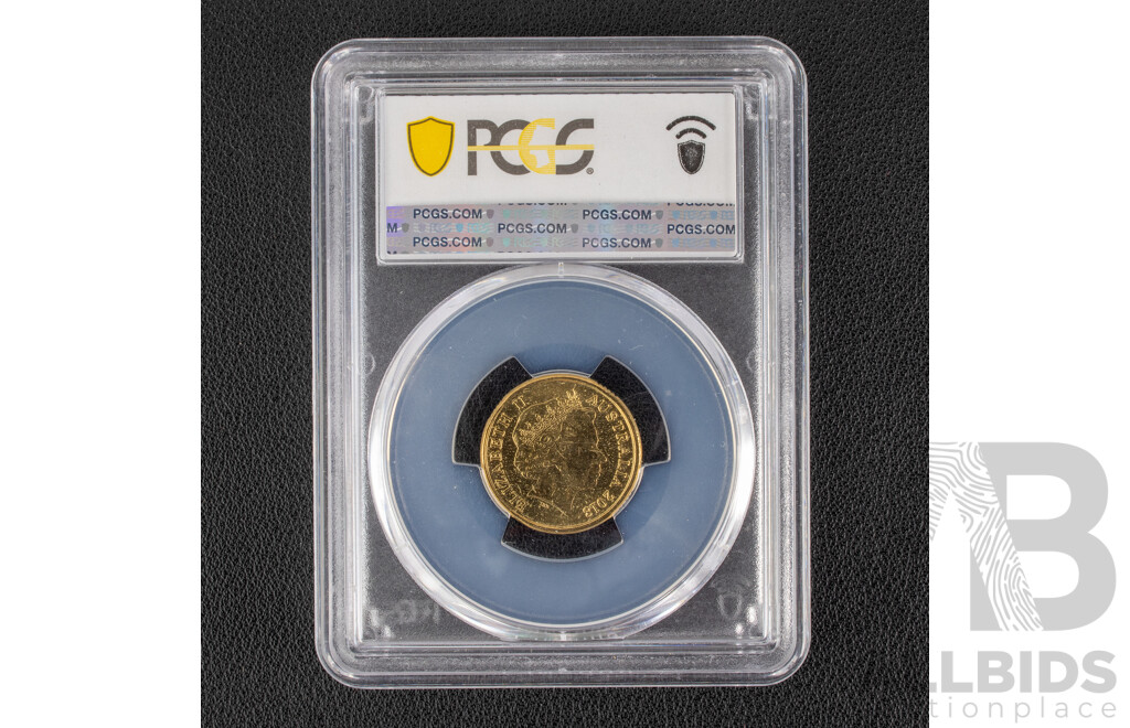 Australian 2018 Two Dollar Coin, Armistice Centenary, PCGS MS66 a/Gem.