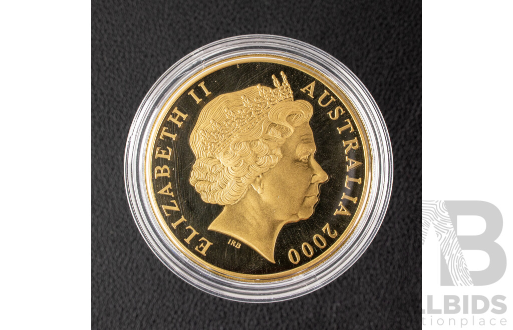 Australian 2000 Proof Five Dollar Coin, Phar Lap