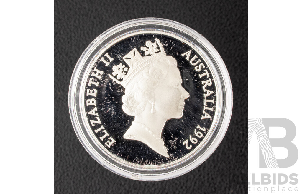 Australian RAM 1992 Ten Dollar Silver Proof Coin, Northern Territory.