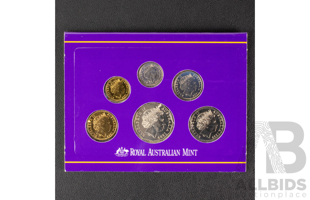Australian RAM 1991 Six Coin Set with 1999 Eight Coin Set