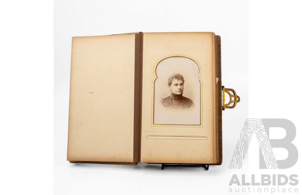 Two Antique Photo Albums