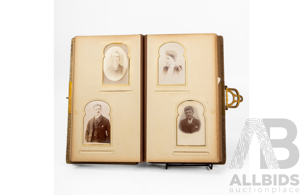 Two Antique Photo Albums