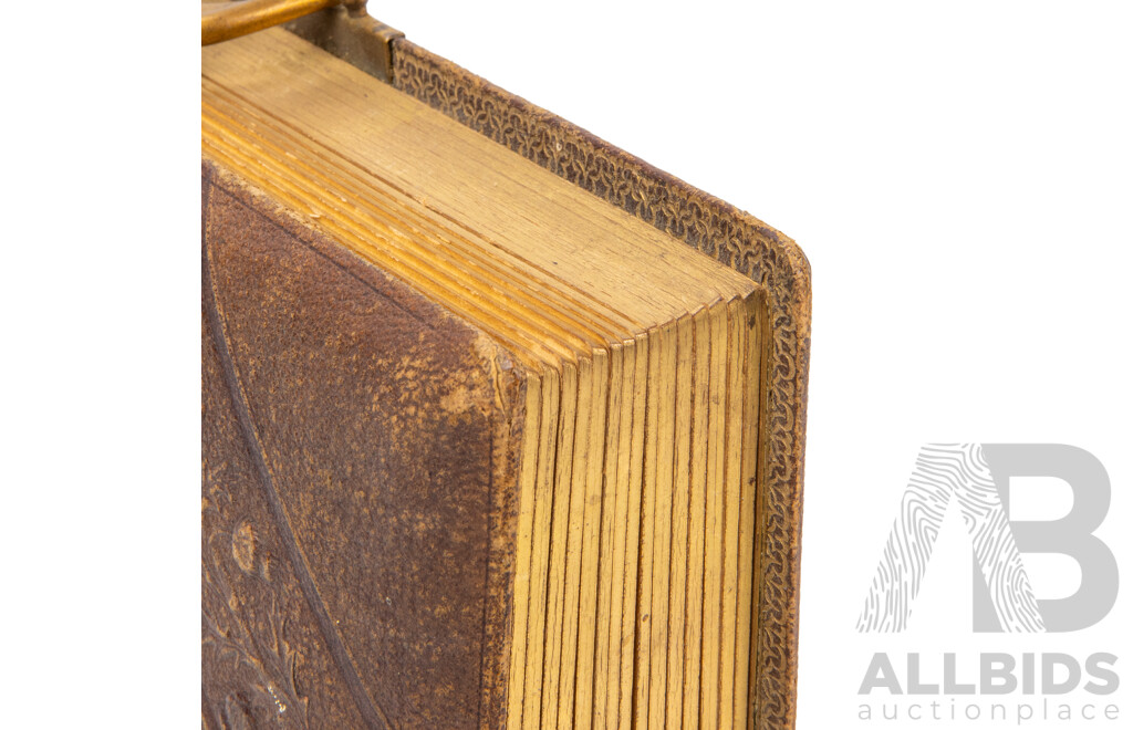 Two Antique Photo Albums