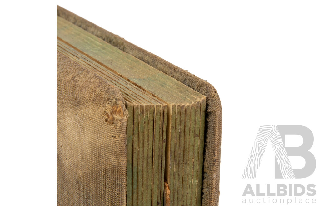 Two Antique Photo Albums