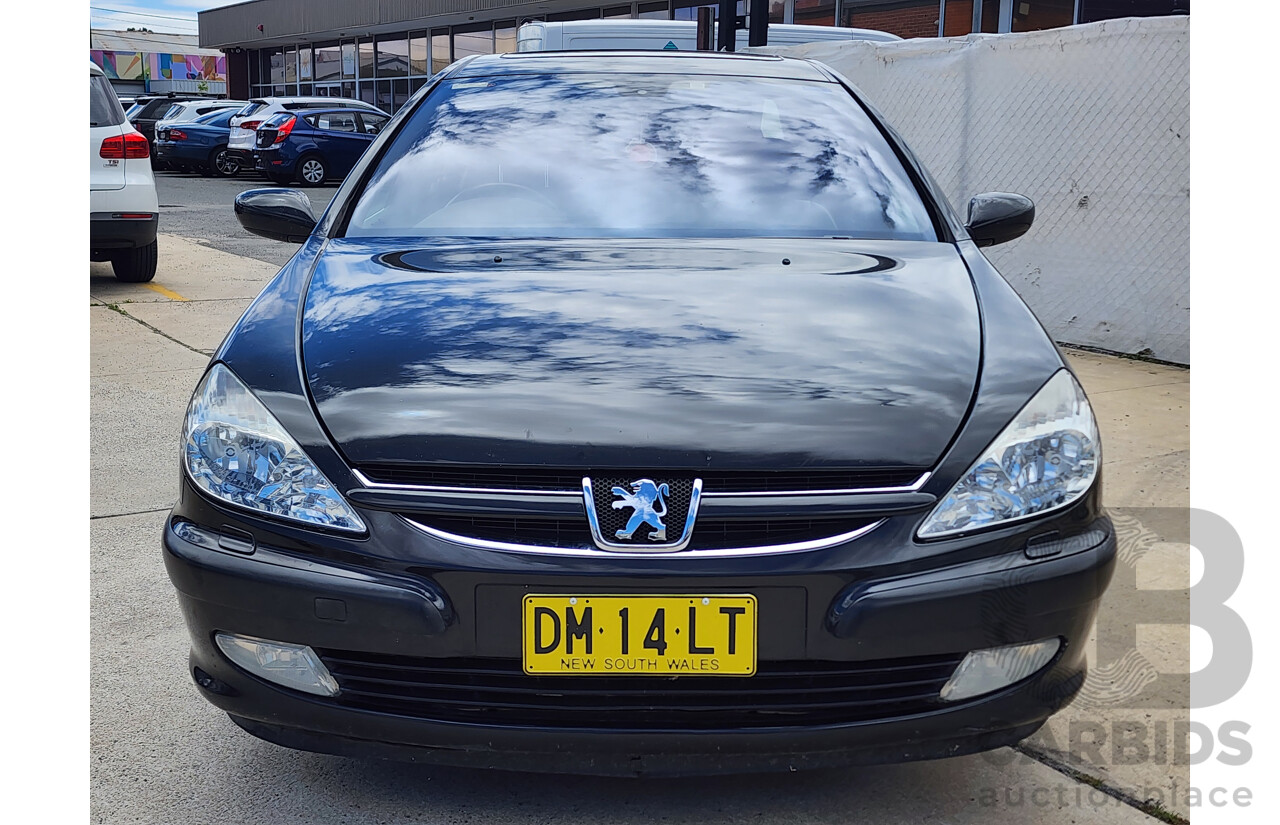 1/2005 Peugeot 607 4d Sedan Black 2.9L