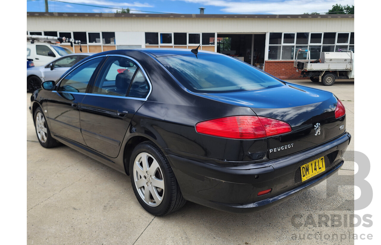 1/2005 Peugeot 607 4d Sedan Black 2.9L