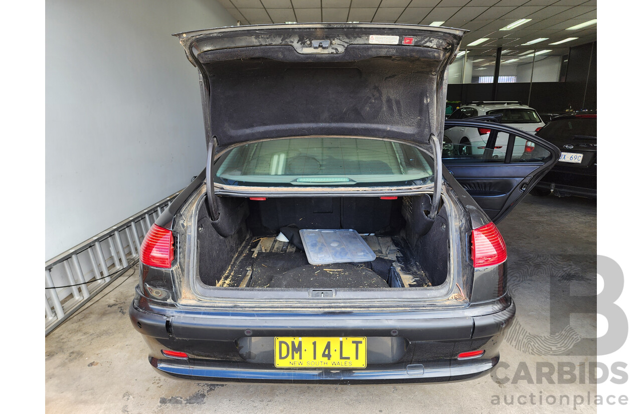 1/2005 Peugeot 607 4d Sedan Black 2.9L